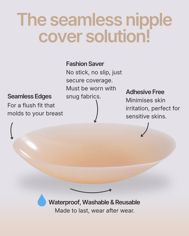 Silicone Nipple Covers (Non-Adhesive)