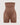 BZEZ Flex Fit Shaper Shorts in Mocha, front