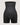 BZEZ Flex Fit Shaper Shorts in Onyx (black), front