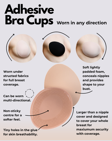 Adhesive Bra Cups