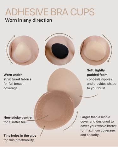 Adhesive Bra Cups