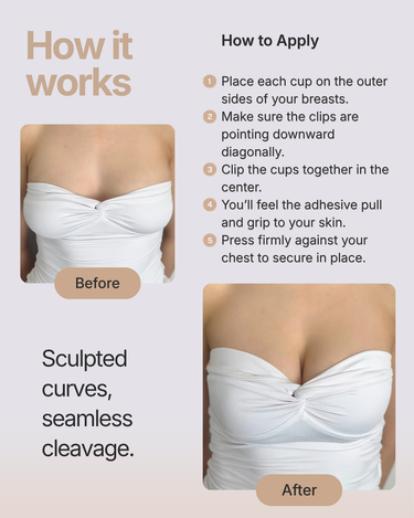 Fabric Sticky Bra