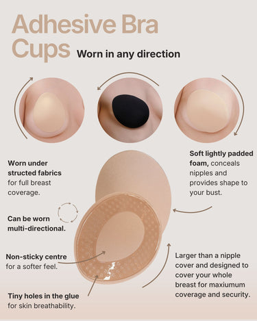 Adhesive Bra Cups