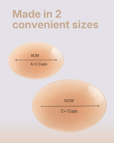 Silicone Nipple Covers (With Adhesive)