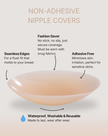 Silicone Nipple Covers (Non-Adhesive)