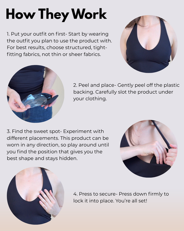 Adhesive Bra Cups
