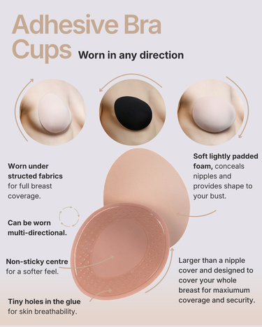 Adhesive Bra Cups
