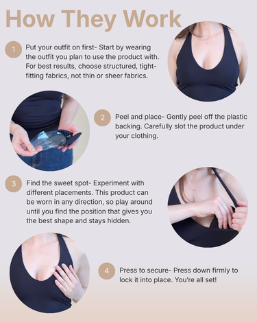Adhesive Bra Cups